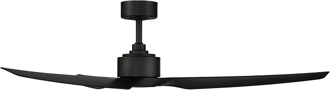 WAC F-056-MB Stella 60" Outdoor Ceiling Fan with Remote Control, Matte Black, alternate product view 7