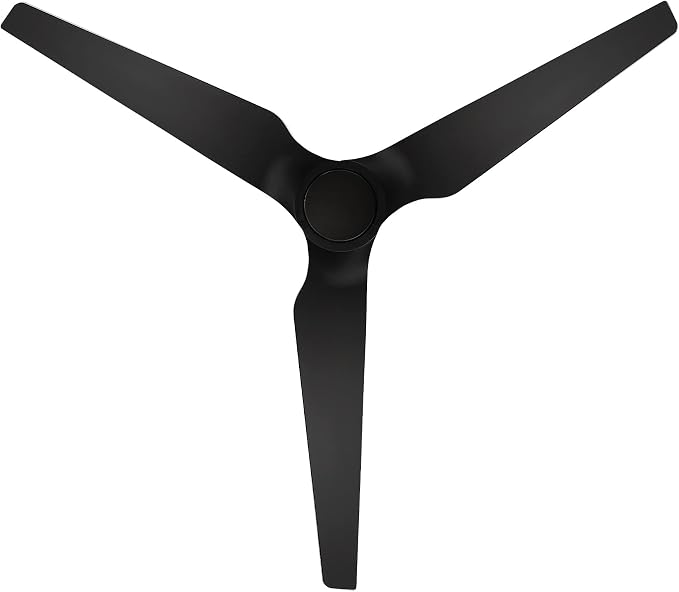 WAC F-056-MB Stella 60" Outdoor Ceiling Fan with Remote Control, Matte Black, alternate product view 8