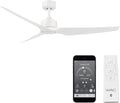 WAC F-056-MW Stella 60" Outdoor Ceiling Fan with Remote Control, Matte White, product image