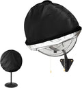 Wall Mount Fan Cover Suitable for 18-21 Inch Heavy Duty 600D Waterproof Dustproof Industrial Outdoor Fan and Pedestal Fan