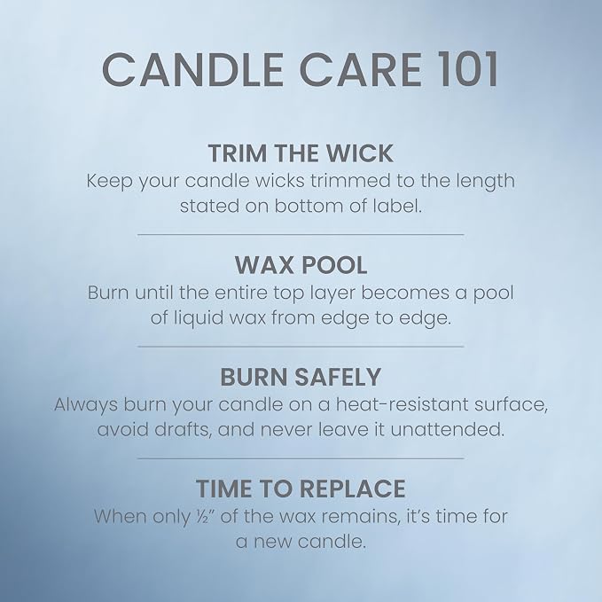 Warm Luxe Cashmere, Fall Scented Candle, 14.5oz 3-Wick Candle Jar with up to 40 Hours Burn Time, alternate product view 5