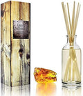 Warm Vanilla Amber Reed Diffuser Gift Set | Creamy. Warm. Sultry. Notes of Sandalwood, Amber & Smoked Vanilla | Made with