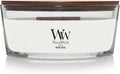 Warm Wool Holiday Candle Gifts for Women and Men, 16 oz Ellipse Candle with Crackling Wick, product image