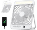 20000mAh Battery Powered Fan, Ultra- 8-Inch Portable Camping Fan with LED Lantern, product image