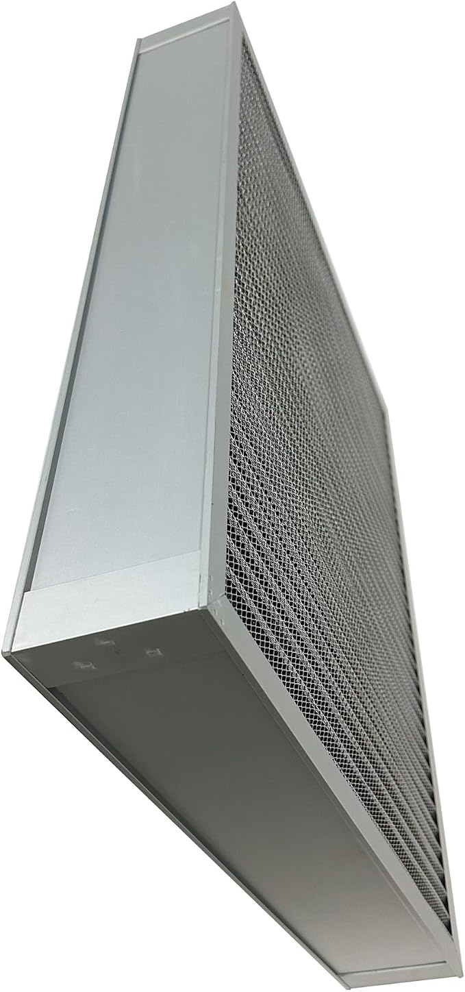 Washable Air Filter(20" x 20" x 4" MERV 5), Aluminum Electrostatic Air Filter for Furnace and Central Air Conditioner