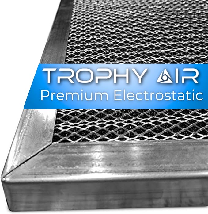 Washable & Reusable Electrostatic HVAC AC/Furnace Air Filter, Lasts a Lifetime, 6 Stage Permanent Air Filter, product image