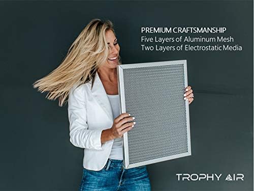 Washable & Reusable Electrostatic HVAC AC/Furnace Air Filter, Lasts a Lifetime, 6 Stage Permanent Air Filter, alternate