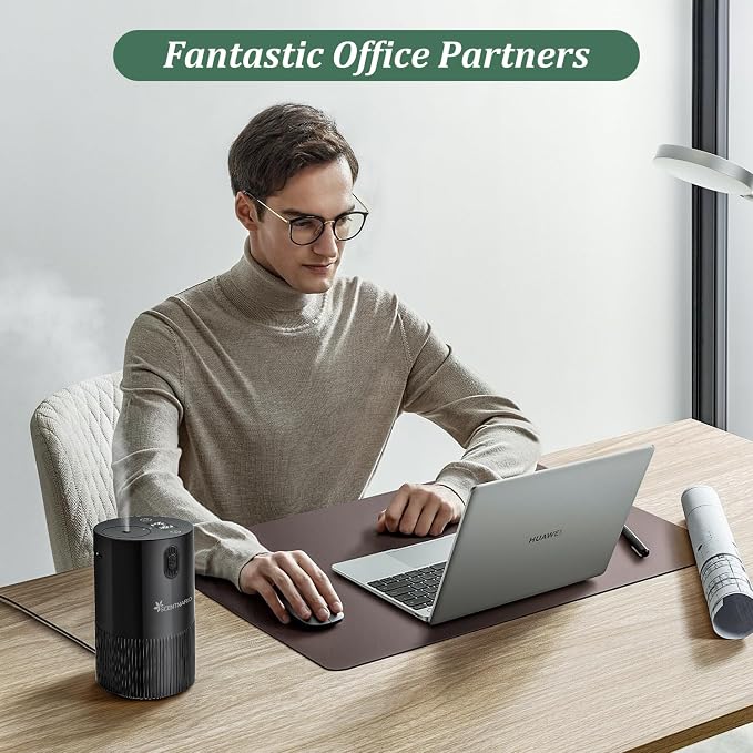 Waterless Diffuser for Essential Oil - Aroma Diffuser for Home with Battery Indicator, alternate product view 7