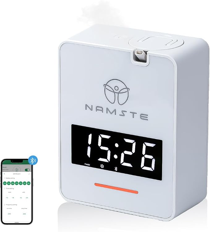 Waterless Diffuser - HVAC System Essential Oil Diffuser with Clock - Whole House & Hotel Coverage 3000 Sq., product image
