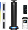 Waterless Diffuser Wireless Rechargeable Essential Oil Diffusers with LED Light – Bedroom Quiet Mist 1800 Sq Ft Coverage