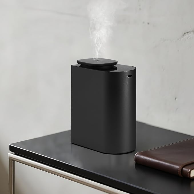 Waterless Essential Oil Diffuser,4000 mAh Large Battery, max 120ml Capacity, Suitable for Hotels, Large Rooms, Offices