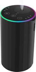 Waterless Essential Oil Diffuser, 7 Colors LED Light, Battery Powered Mini Scent Air Machine, product image