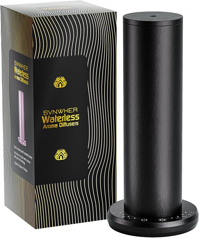 Waterless Essential Oil Diffuser,Aromatherapy Diffusers,Scent Diffusers for Home,Large Room, Hotel Scent Diffuser, 1000sq.ft