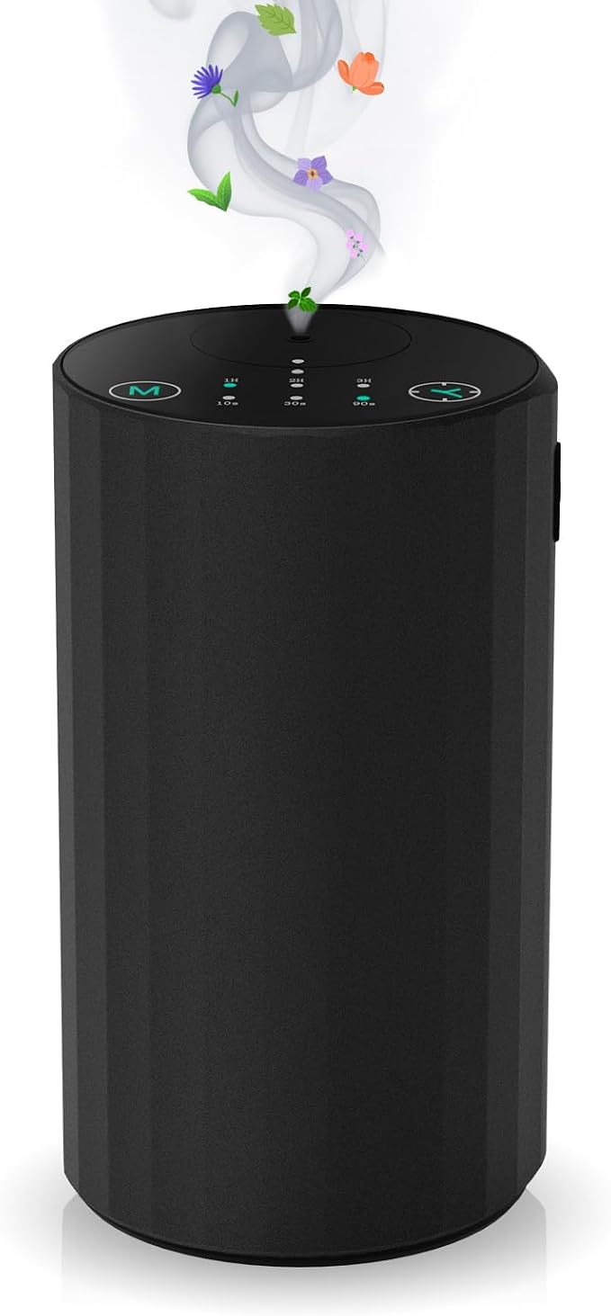 Waterless Essential Oil Diffuser Aromatherapy Scent Diffusers for Home Large Room, Bedroom, Car, Office, Desk, product image