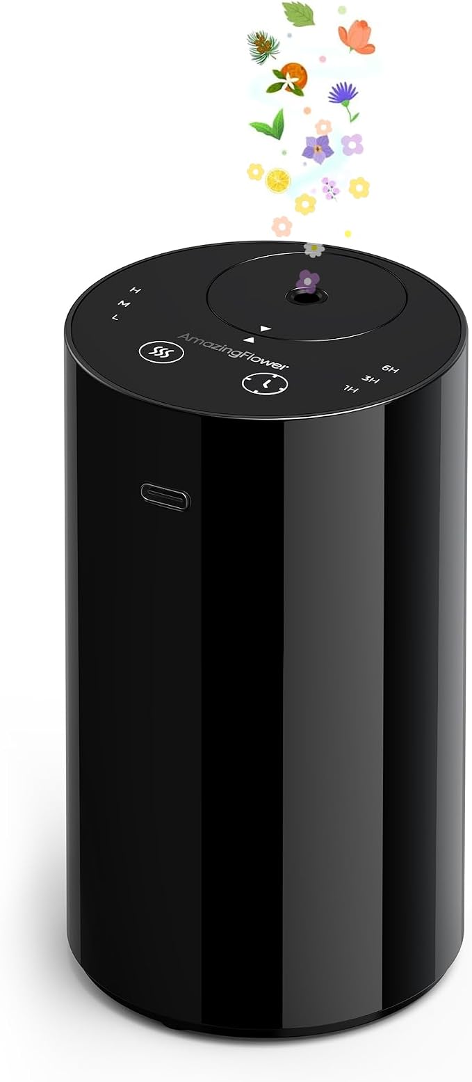 Waterless Essential Oil Diffuser, Portable Aromatherapy Diffuser with 20mL Capacity, product image