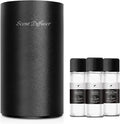 Waterless Essential Oil Diffuser Starter Kit - No Water Needed, Battery Operated Mini Scent Air Machine, Included 3x20ML