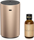 Waterless Essential Oil Diffuser Starter Kit with 30mL Sandal Lux Fragrance Oil Inspired by Luxury Hotel Scent for Home Car
