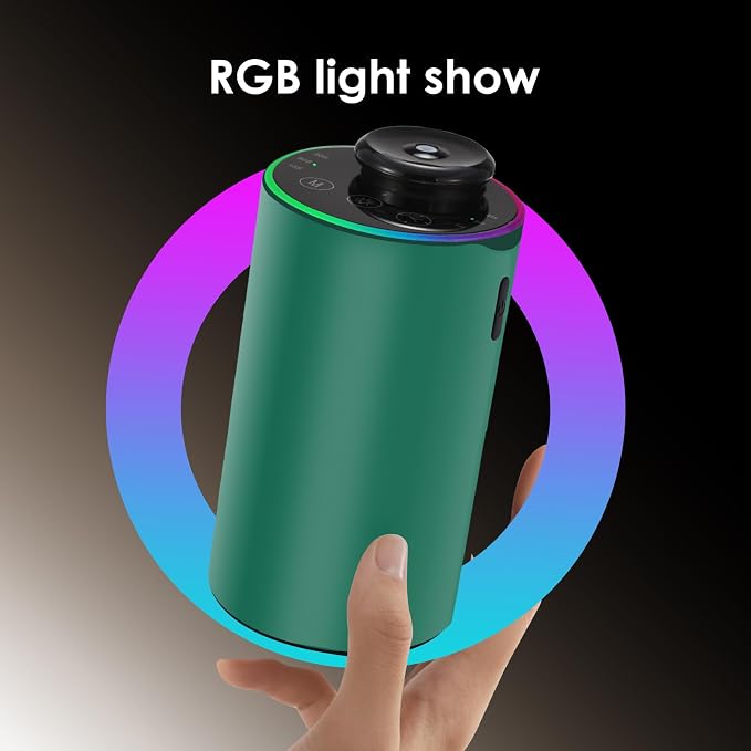 Waterless Essential Oil Diffuser with 8 Color LED Night Light, 3 Mist Levels & Timers, alternate product view 7