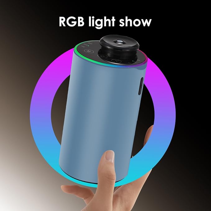 Waterless Essential Oil Diffuser with 8 Color LED Night Light, 3 Mist Levels & Timers, alternate product view 7