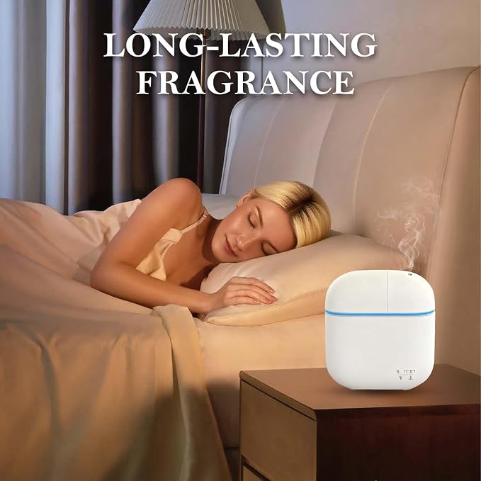 Waterless Oil Diffuser for 2000 Sq. Ft Room Home Hotel Office, High-end Mini Smart Air Scent Machine with Bluetooth App