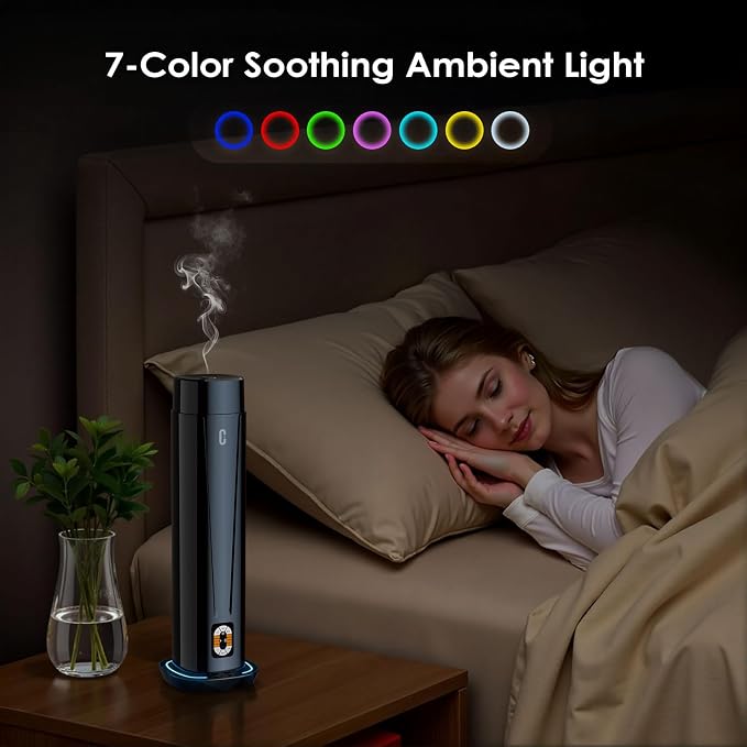 Waterless Scent Diffuser – 1200 Sq Ft Coverage, Essential Oil Diffuser with Remote Control, alternate product view 9