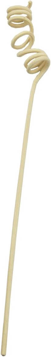 Wavy Spiry Natural Rattan Reed Fragrance Diffuser Replacement Refill Sticks 20 Pieces (12" x3mm Roll, Natural Color), product