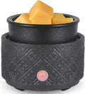 Wax Melt Warmer for Scented Wax,3-in-1Ceramic Wax Warmer Fragrances Candle Oils, Home Fragrance Burner,Electric Candle Warmer