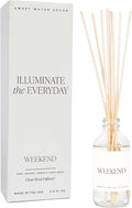 Weekend Reed Diffuser Set for Home - Sage, Orange, Amber, Tonka Bean Scented Reed Diffusers, product image