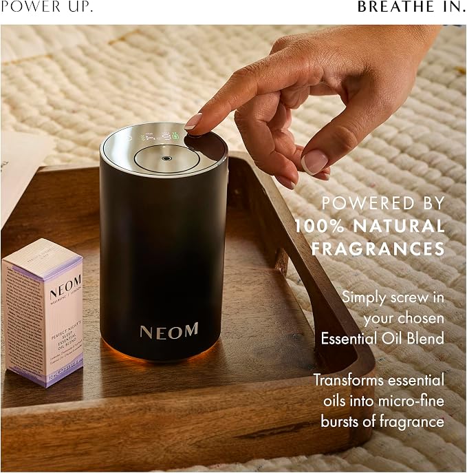 Wellbeing Pod Mini+ Essential Oil Diffuser, Black I Waterless and Wireless I Portable & Versatile - car, alternate product