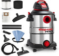 wet/dry vacuum 12 Gallon 6.0 Peak HP Wet/Dry Vacuum, Stainless Steel Tank, 3 in 1 Function Portable wet/dry vacuum with