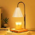 White Candle Warmer Lamp with Timer Dimmer, Electric Candle Lamp Warmer for Bedroom Decor, Birthday Gifts for Mom, Adjustable