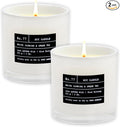 | White Jasmine & Green Tea | Luxury Scented Soy Jar Candle | Hand Poured in The USA | Highly Scented & Long, product image