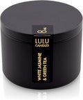 | White Jasmine & Green Tea Scented Candle | Smells Floral & Calming | Luxury Scented Soy Tin Candle | Hand, product image