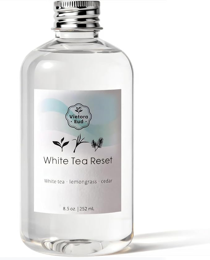 White Tea Diffuser Oil Refill(8.5 Fl Oz),Luxury Hotel Collection Diffuser Oil Inspired by Westin,100% Natural for