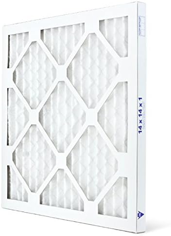 wickedcleanair 14x14x1 Air Filter MERV 13 Pleated HVAC AC Furnace Air Filter, everyday comfort 12-Pack, Made in the USA 6