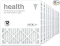 wickedcleanair 18x20x1 Air Filter MERV 13 Pleated HVAC AC Furnace Air Filter, everyday comfort 12-Pack, product image