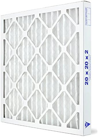wickedcleanair 20x20x2 Air Filter MERV 13 Pleated HVAC AC Furnace Air Filter, everyday comfort 12-Pack, alternate product