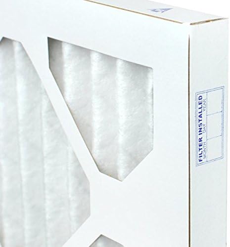 wickedcleanair Air Filter MERV 13 Pleated HVAC AC Furnace Air Filter, everyday comfort 12-Pack, Made in the USA
