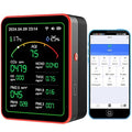 WiFi Air Quality Monitor,15-in-1 Smart Air Quality Tester with PM, CO2, CO, TVOC, HCHO, PM, AQI, Temperature & Humidity
