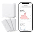 WiFi Thermometer Hygrometer 3 Pack with Hub Mini, IP65 Indoor Outdoor Thermometer Wireless