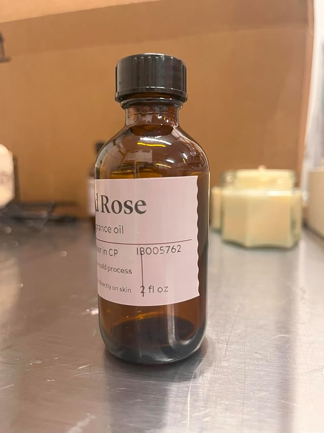Wild Rose Fragrance Oil 2 oz | Classic Romantic Floral Scent for Soap Making, Candles, Lotion, alternate product view 4