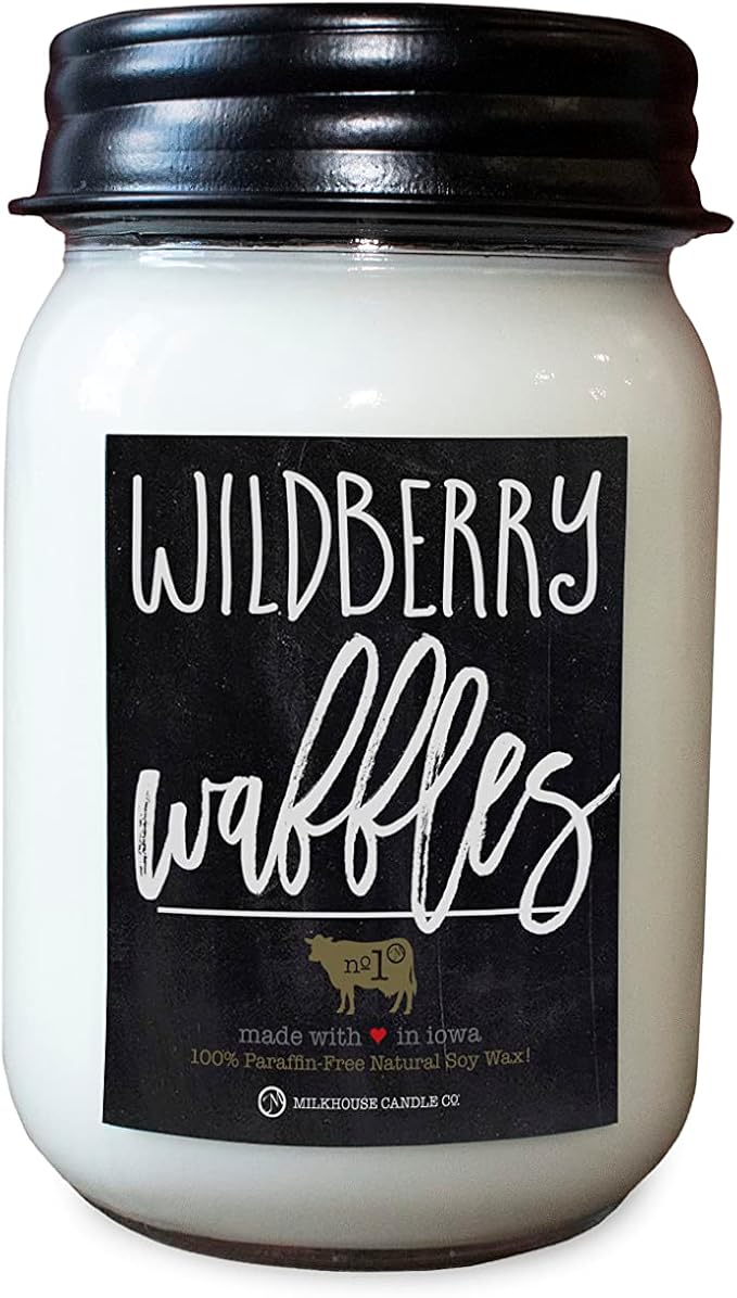 Wildberry Waffles Soy Candle - Blackberries | Golden Waffles | Vanilla Cream | Maple, product image
