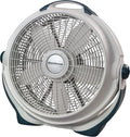 Wind Machine Fan, Air Circulator Fan with 3 Speeds, 20" Model 3300, Gray, product image
