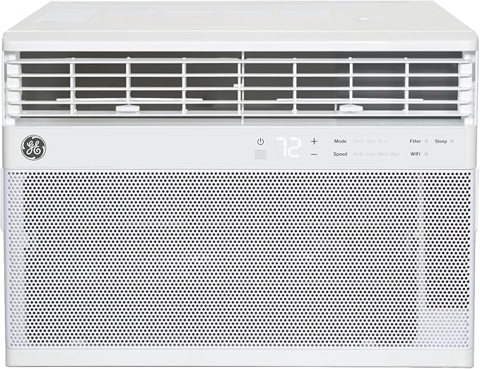 Window Air Conditioner 12,000 BTU for Rooms up to 550 sq ft., Wi-Fi Enabled, Energy-Efficient Cooling for Large Rooms, Easy