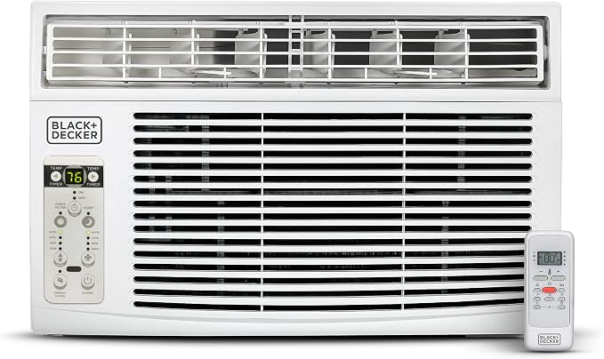 Window Air Conditioner 12000 BTU, AC Window Unit Cools Up to 550 Square Feet, Window AC Unit with Remote Control, 3 Cooling