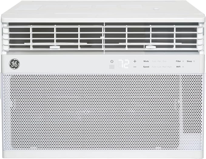 Window Air Conditioner 14,000 BTU for Rooms up to 700 sq ft., Wi-Fi Enabled, Energy-Efficient Cooling for Large Rooms, Easy