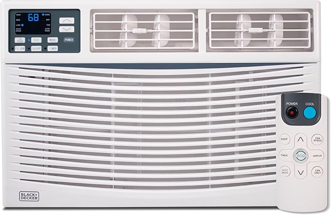 Window Air Conditioner 14000 BTU, AC Window Unit Cools Up to 700 Square Feet, AC Unit with Remote Control, 3 Cooling Speeds