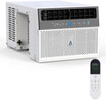 Window Air Conditioner, 6,000 BTU Cools 250 Sq Ft, Wi-Fi Enabled Smart AC with Remote & App Control, Easy Install Kit, Energy