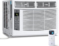 Window Air Conditioner 6000 BTU, Window AC Unit Cools Up to 3 75 Square Feet, Window AC Unit with Remote