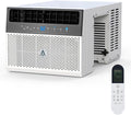 Window Air Conditioner, 6000BTU air conditioner for 250 Sq. Ft, Dehumidifying & Fan, Quiet Operation and Easy Installation